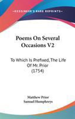 Poems on Several Occasions V2