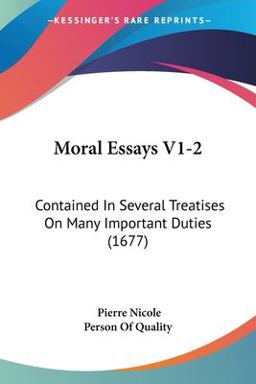 Moral Essays V1-2