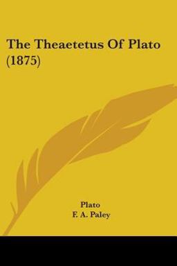 The Theaetetus of Plato