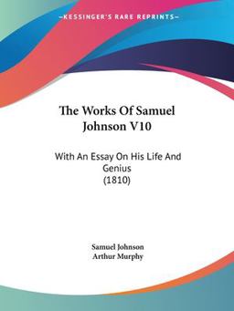 The Works of Samuel Johnson V10