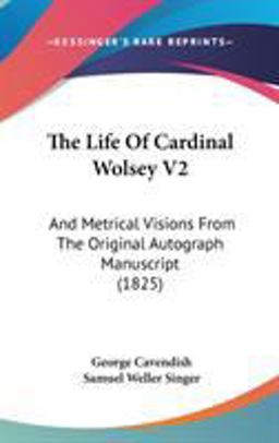 The Life of Cardinal Wolsey V2