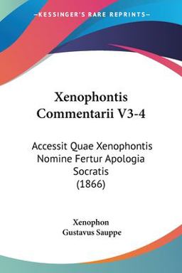Xenophontis Commentarii V3-4