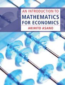 Introduction to Mathematics for Economics  9781107007604 Front Cover