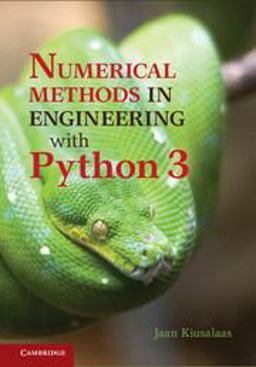 Numerical Methods in Engineering with Python 3 3rd 9781107033856 Front Cover