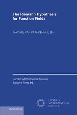 Riemann Hypothesis for Function Fields Frobenius Flow and Shift Operators  9781107047211 Front Cover