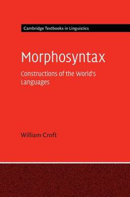 Morphosyntax Morphosyntax