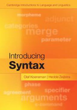 Introducing Syntax  9781107096745 Front Cover