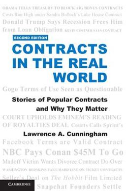 Contracts in the Real World Stories of Popular Contracts and Why They Matter 2nd 9781107141490 Front Cover