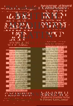 Cambridge Anthology of British Medieval Latin: Volume 1, 450-1066  9781107186514 Front Cover