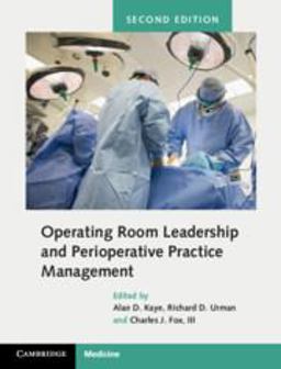 Operating Room Leadership and Management 2nd 9781107197367 Front Cover
