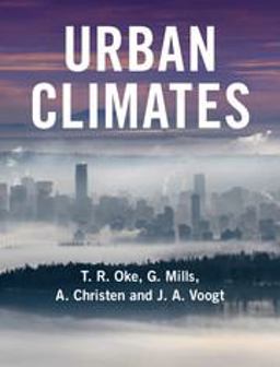 Urban Climates  9781107429536 Front Cover