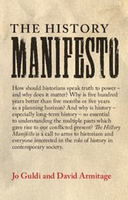 History Manifesto  9781107432437 Front Cover