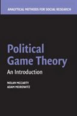 Political Game Theory An Introduction  9781107438637 Front Cover