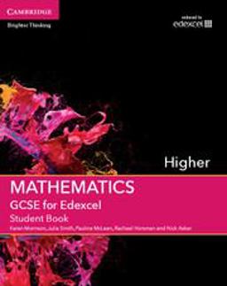 Mathematics Higher GCSE for Edexcel