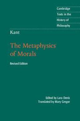 Kant: the Metaphysics of Morals 2nd 9781107451353 Front Cover