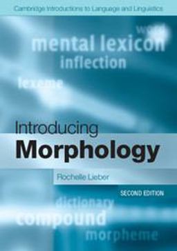 Introducing Morphology 2nd 9781107480155 Front Cover