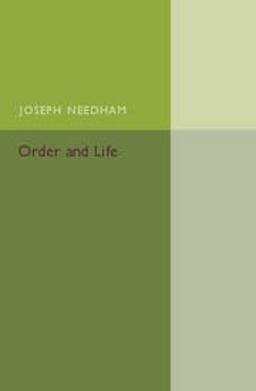 Order and Life  9781107504837 Front Cover
