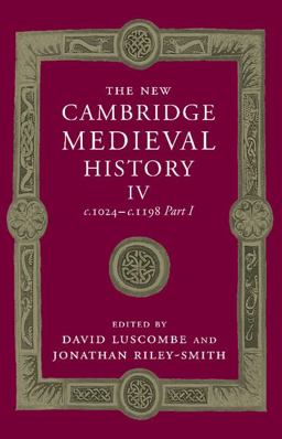 New Cambridge Medieval History 1024-C. 1198  9781107505841 Front Cover