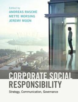 Corporate Social Responsibility: Strategy, Communication, Governance  9781107535398 Front Cover