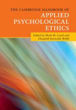 The Cambridge Handbook of Applied Psychological Ethics:  9781107561939 Front Cover