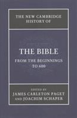 The New Cambridge History of the Bible 4 Volume Set