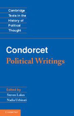 Condorcet: Political Writings  9781107605398 Front Cover
