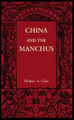 China and the Manchus  9781107606029 Front Cover