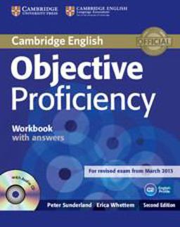 Objective Proficiency Workbook with Answers with Audio CD 2nd Edition 2nd 9781107619203 Front Cover