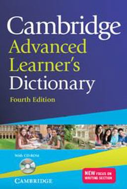 CAMBRIDGE ADVANCED LEARNER'S DICTIONARY WITH CD-ROM 4TH EDITION 4th 9781107619500 Front Cover