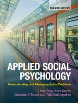 Applied Social Psychology Understanding and Managing Social Problems 2nd 9781107620292 Front Cover