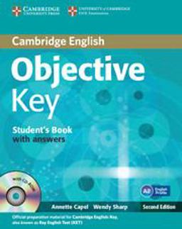 Objective Key Student's Book with Answers with CD-ROM 2nd 9781107627246 Front Cover