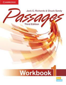 Passages Level 1 Workbook 3rd Edition 3rd 9781107627253 Front Cover