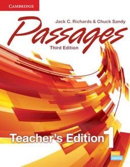 Passages Level 1 Teacher's Edition with Assessment Audio CD/CD-ROM 3rd Edition 3rd 9781107627680 Front Cover