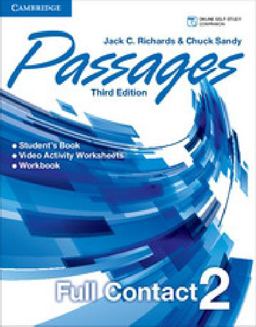 Passages Level 2 Full Contact 3rd Edition 3rd 9781107627734 Front Cover