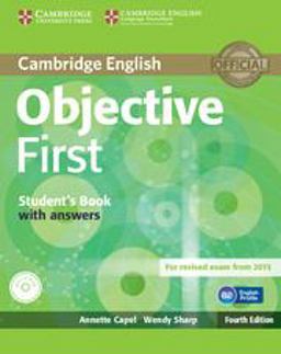 Objective First Student's Book with Answers with CD-ROM 4th 9781107628304 Front Cover