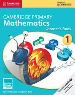 Cambridge Primary Mathematics Learner's Book 1  9781107631311 Front Cover