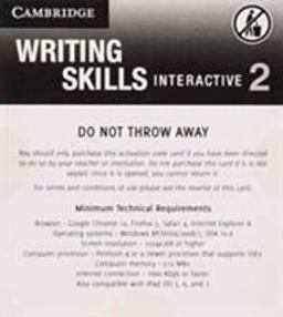 Grammar and Beyond Level 2 Writing Skills Interactive (Standalone for Students) Via Activation Code Card