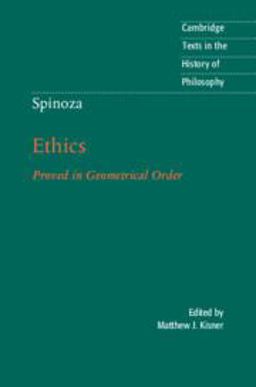 Spinoza Ethics Demonstrated in Geometric Order  9781107655638 Front Cover
