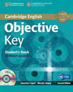 Objective Key Student's Book Without Answers with CD-ROM 2nd 9781107662827 Front Cover