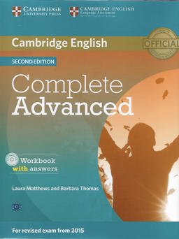 Complete Advanced Workbook with Answers with Audio CD 2nd 9781107675179 Front Cover