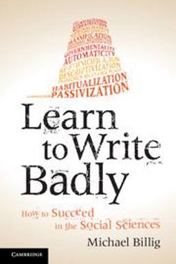 Learn to Write Badly Learn to Write Badly