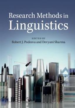 Research Methods in Linguistics  9781107696358 Front Cover