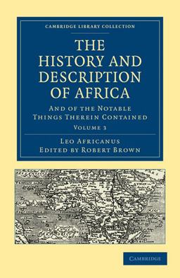 The History and Description of Africa The History and Description of Africa