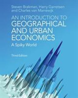 Introduction to Geographical and Urban Economics 3rd 9781108407366 Front Cover
