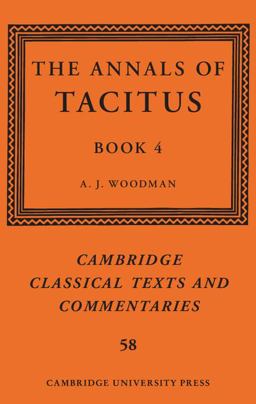     ANNALS OF TACITUS:BOOK 4  9781108411479 Front Cover