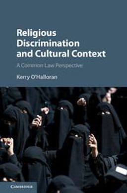Religious Discrimination and Cultural Context A Common Law Perspective  9781108423052 Front Cover