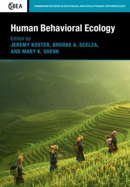 Human Behavioral Ecology  9781108434348 Front Cover