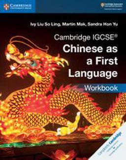 Cambridge Igcseï¿½ Chinese As a First Language  9781108434959 Front Cover