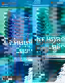 Cambridge IGCSE® First Language English Teacher's Resource with Cambridge Elevate