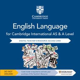 English Language for Cambridge International AS and A Level